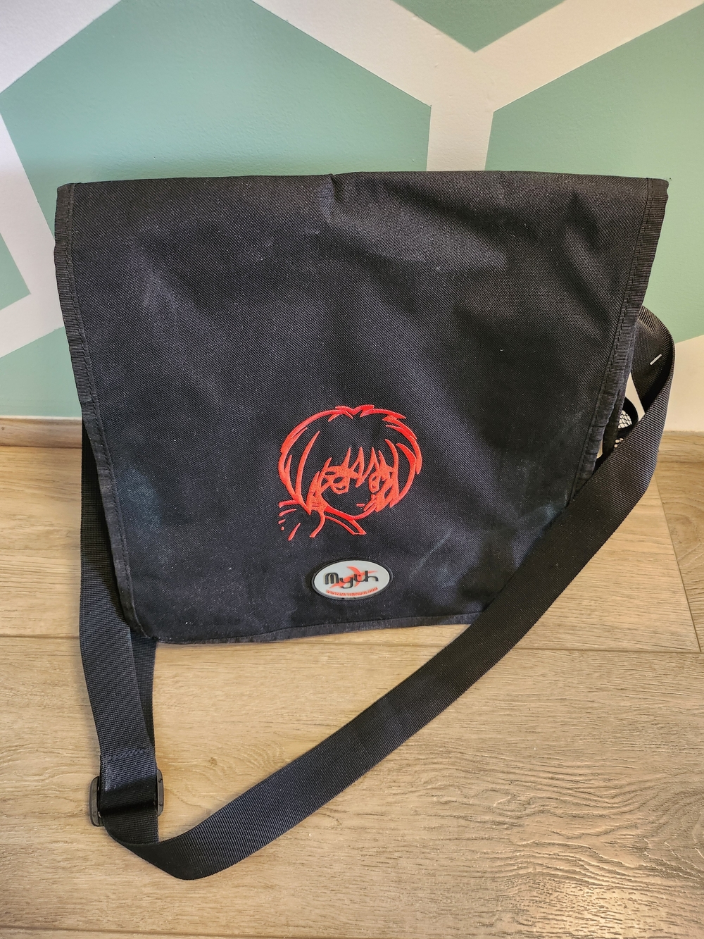 Vintage Mythwear Messenger Bag - Rurouni Kenshin Embroidered